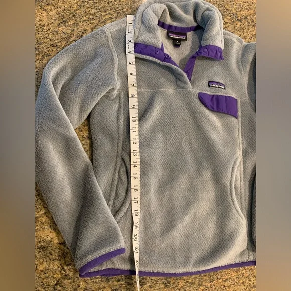 Patagonia women’s size small retool Snap-T pocket Fleece pullover sweatshirt - Picture 5 of 8